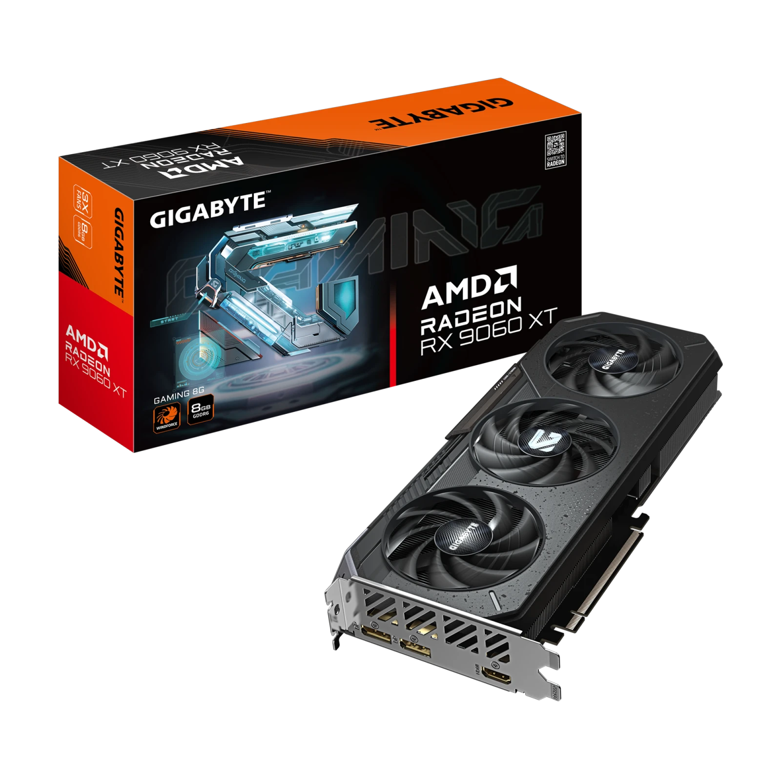 Gigabyte Radeon RX 9060 XT GAMING 8G
